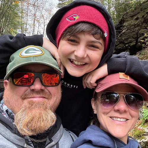 Pamela and Kevin Leonard